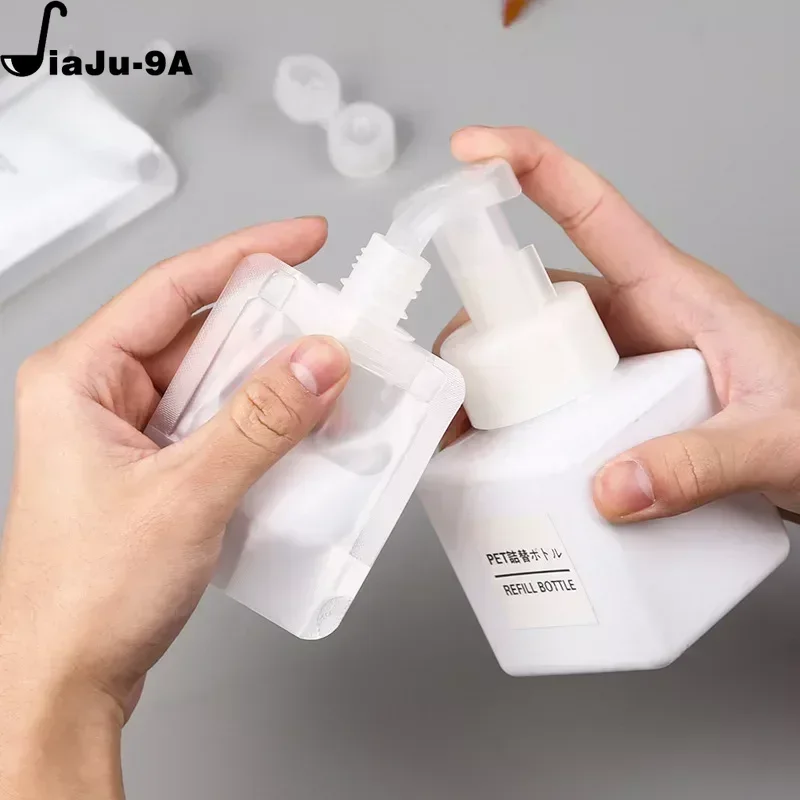 1PC Travel Light Lotion Dispensing Bag Fluid Packing Bag Portable Travel Plastic Makeup Sample Bottle Liquid Storage 100/50/30ml