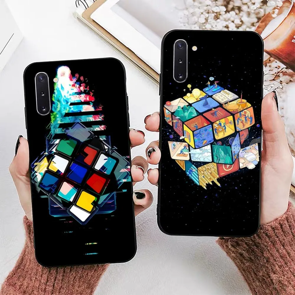 Men's Cool Creative Cube Phone Case For Samsung A 10 11 12 13 20 21 22 30 31 32 40 51 52 53 70 71 72 73 91 13 shell