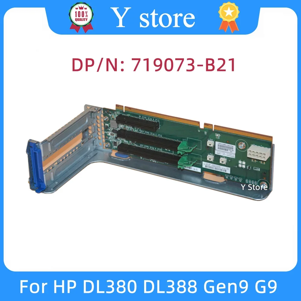 

Y Store Original 719073-B21 PCI-E PCIE Riser Card For HP DL380 DL388 Gen9 G9 Server 777283-001 729810-001 Fast Ship