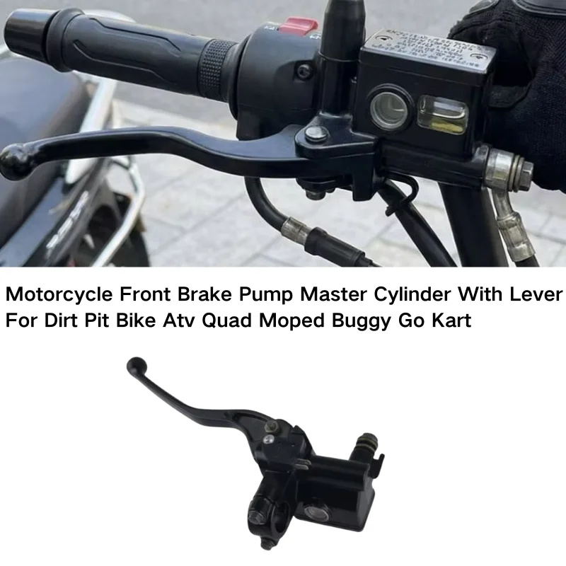 Pompe de frein avant de moto avec levier pour Dirt Pit Bike Atv Quad Moped Buggy Go Kart 1 pièce