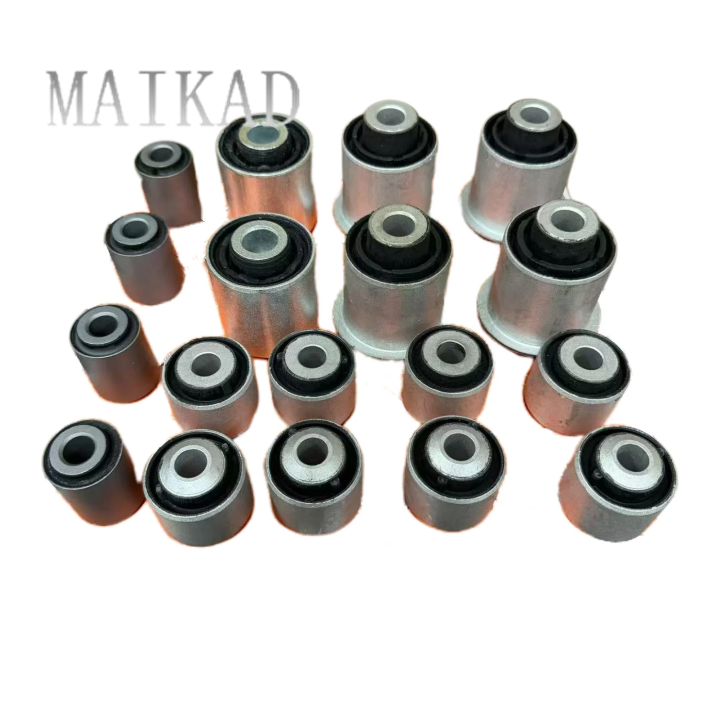 18PCS/set Rear Suspension Bushing Kit Control Arm Rubber for Mercedes-Benz GL450 X164 ML350 W166 W164 R350 W251