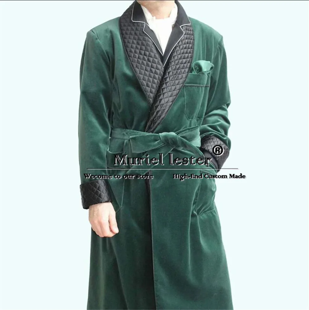 

Handsome Winter Formal Blazer Suits Jacket 2022 Black Peaked Lapel Velet Overcoat Custom Made Sleepwear Coat Terno Masculino