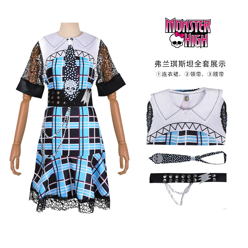 

Monster Elf High School Two-dimensional Anime Girl Frankie Stankiki Cosplay Costume Dress