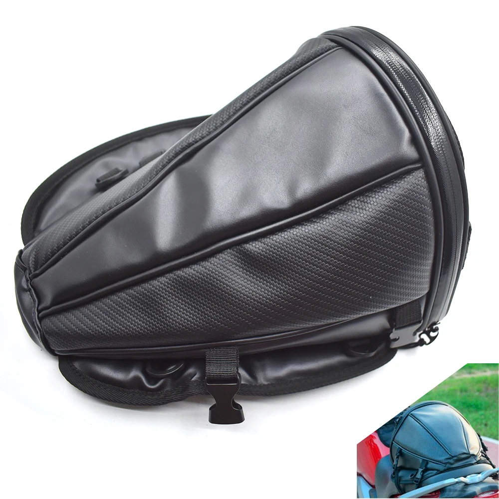 Universal Motorcycle Durable Rear Seat Bag water proof tail bag For YAMAHA YZF-R1 R6 R15 R25 R125 R5 FZ6 FZ6R XJ6 YZF600R YZF750