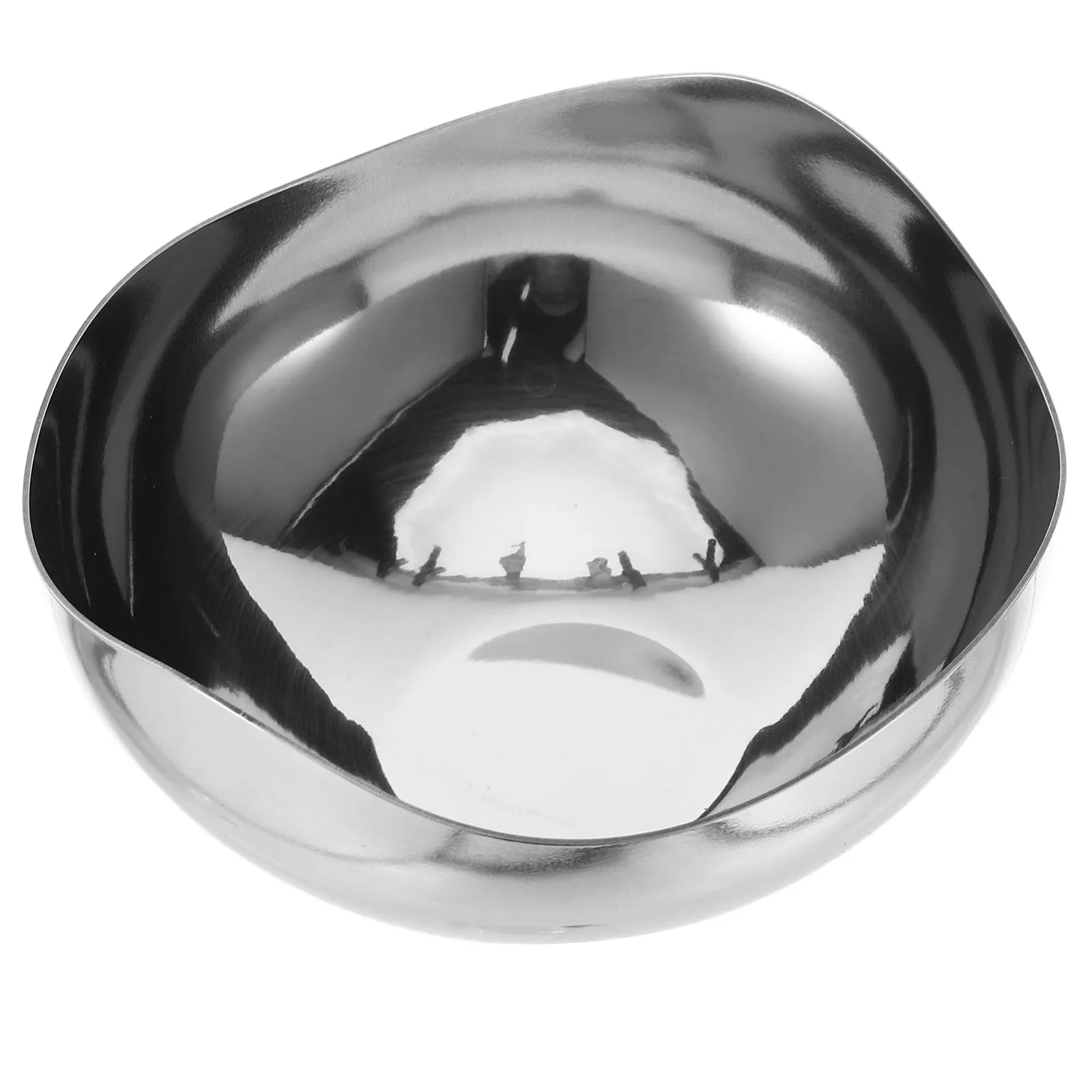 

1pcs Stainless Steel Dry Fruit Bowl 20Oz Smooth Heavy Duty Snack Bowl For Kitchen Home Hotel Buffet Condiment Salad Serving