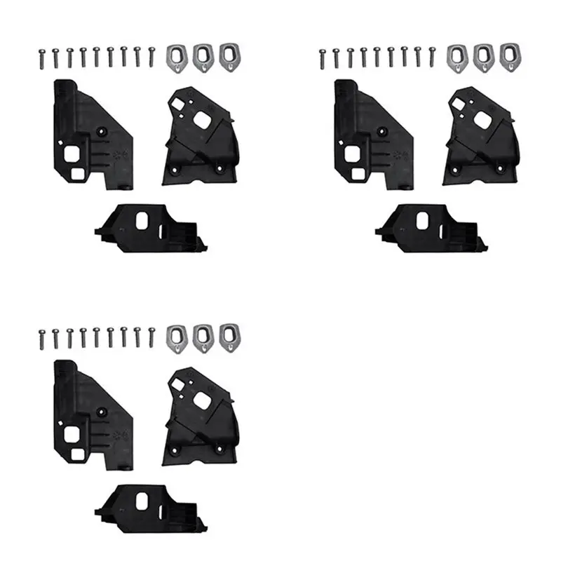 Unusual 3X Front Left Headlight Bracket A1768200114 For A Class W176 A 180 2013-2017 Fixed Holder Screw