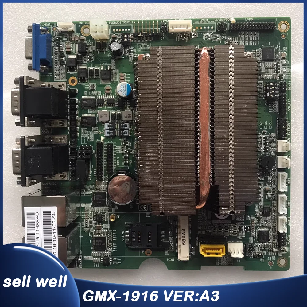 Industrial motherboard Dual net-work ports 4*COM GMX-1916 VER:A3
