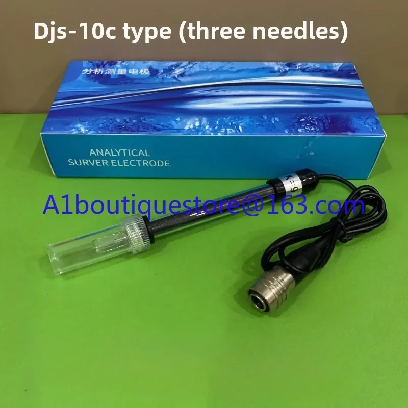 DJS-1C DJS-10C 1D 1E Conductivity Electrode/DDS-11A Conductivity Meter Electrode, Platinum Black, Bright