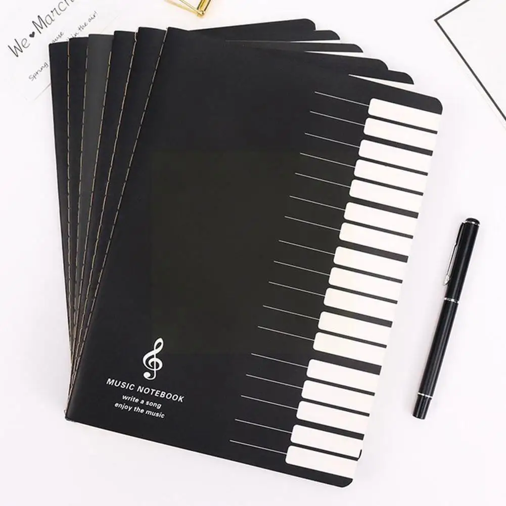 Sheets Music Exercise Book Piano Violin Book Universal High Notebook Tool Quality Five-line Pages Music 18 Pactice N7J9