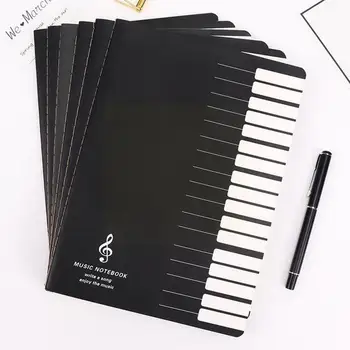 Sheets Muziek Oefenboek Piano Viool Boek Universeel Hoge Notebook Tool Kwaliteit Vijf-Lijn Pagina 'S Muziek 18 Pactice N7j9