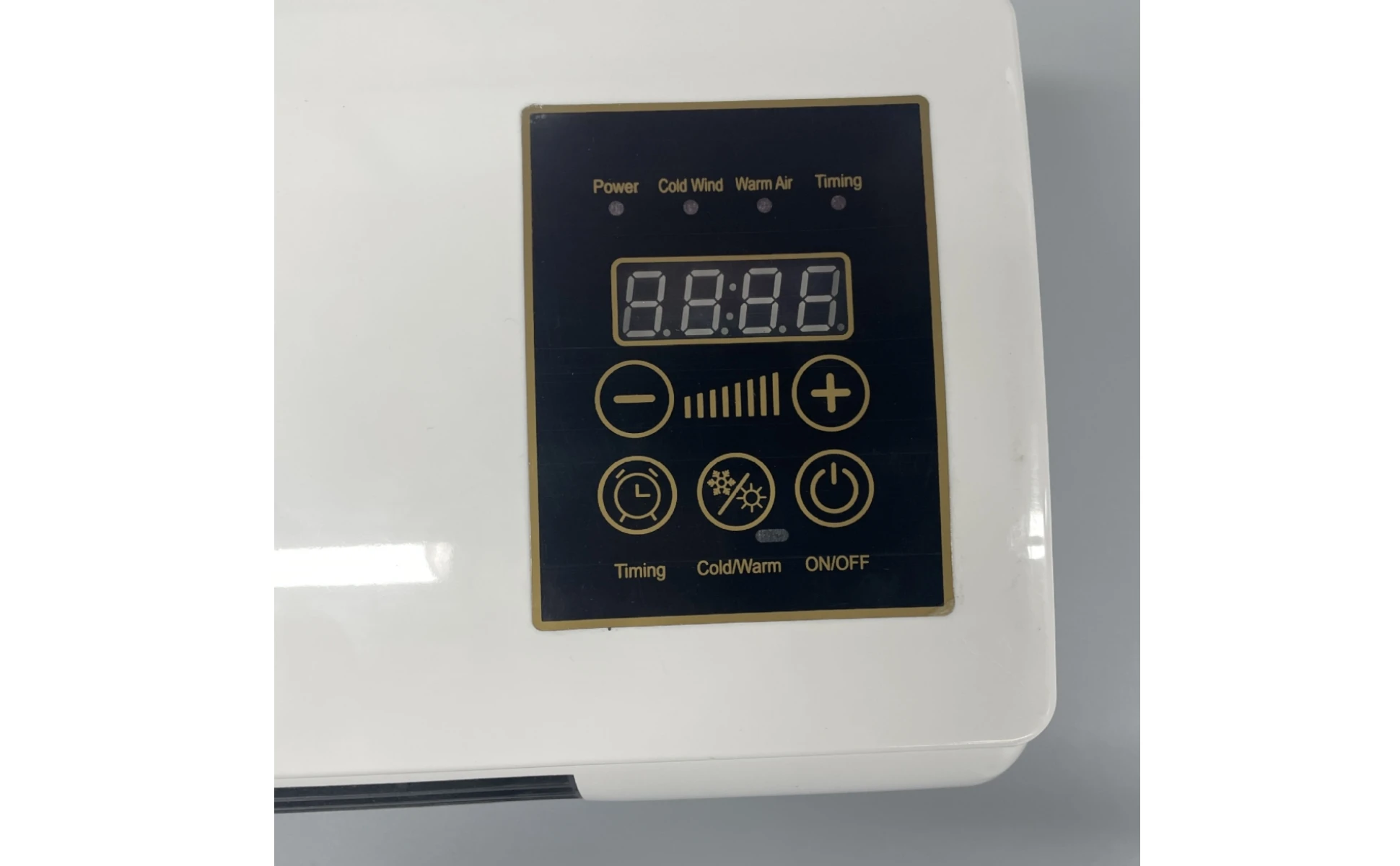 2-in-1 Heater and Cooler Wireless Controller Control Wall Mounted Heater Cooler Heating and Cooling Fan Digital Display