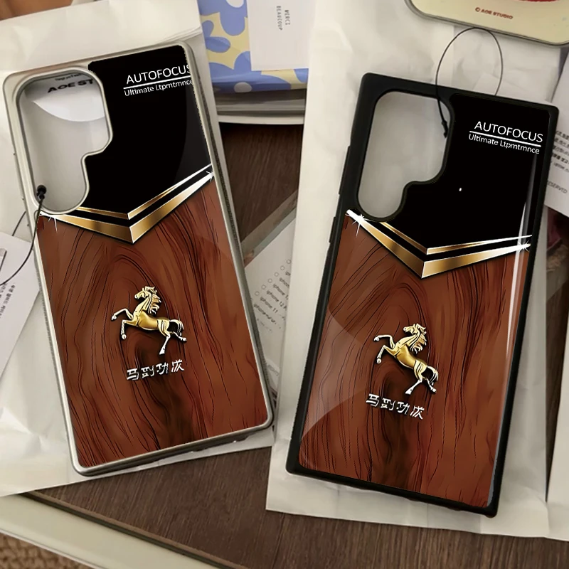 Hochwertige Luxus-Epoxy-Handyhülle, sturzsicher, FÜR Samsung Galaxy 23/24/25/26 Plus FE ULTRA EDGE