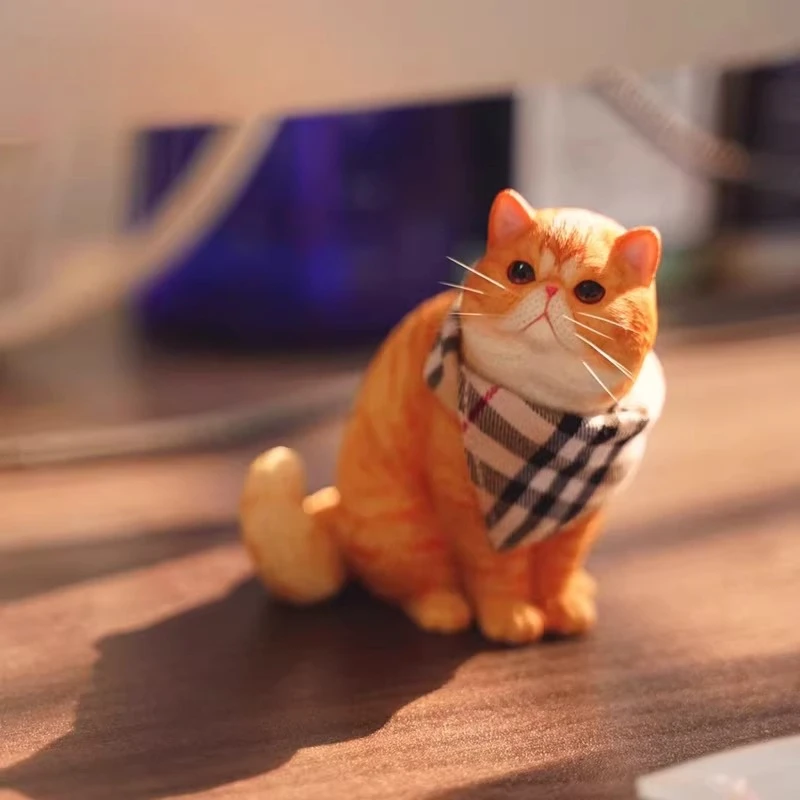 

Модель кошки Гарфилда в масштабе 1/6 со съемной головой, ручная работа, милые фигурки животных, модные игрушки, украшения для рабочего стола, подарок