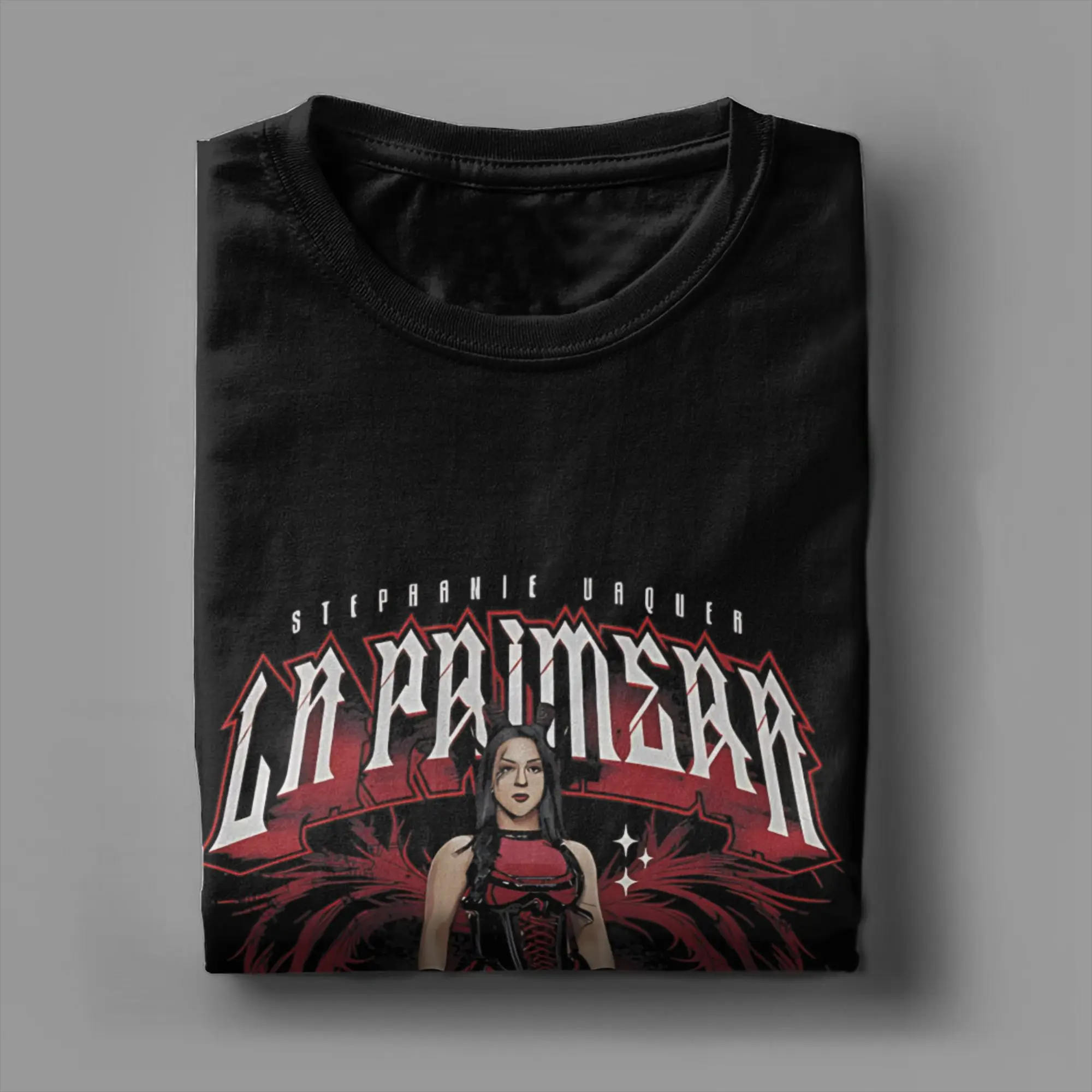 الرجال النساء ستيفاني فاكر المصارع تي شيرت القطن الجرافيك المطبوعة تي شيرت وتتسابق الملابس #3