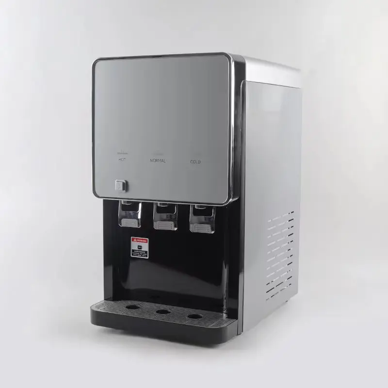 Distributore di acqua calda e fredda elettrico da appoggio nero cina