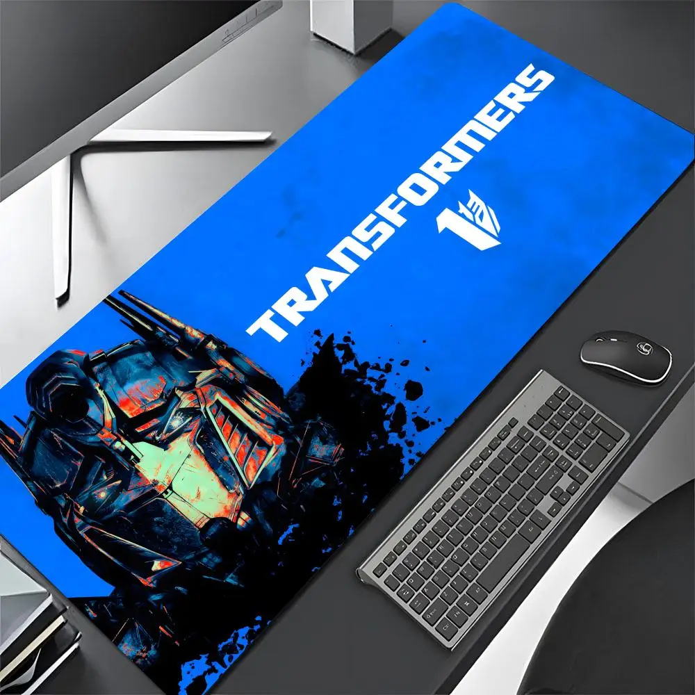 Alfombrilla de ratón T-Transformers Autobot xxxl, alfombrilla de ratón grande para Gamer, alfombrilla de ratón de goma Natural, alfombra de escritorio para chica hermosa, alfombrillas de escritorio para PC, diseño