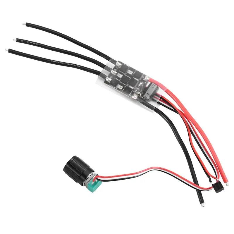 B78B-Spare Parts For Brushed Motors, DIY 30A Brushless ESC Controller,Multifunctional For RC Model Car Tank Boat