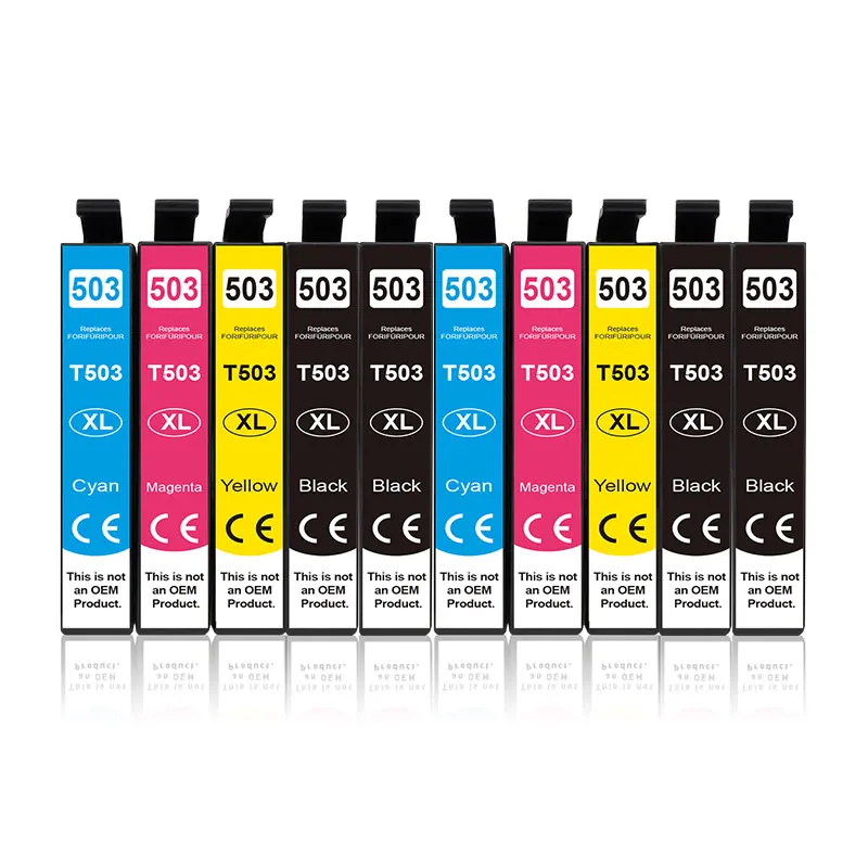 ALIZEO 503XL Ink Cartridge For Epson T 503XL T503 XL Compatible XP 5200 5205 WF 2960DWF WF-2965DWF Printer