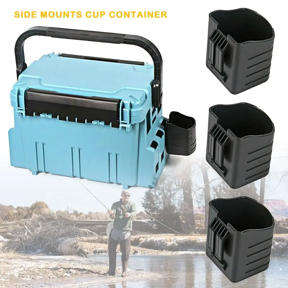 2024 Meiho Box Fishing Box Cup Holder Inserted Vertical Fishing Barrel Accessories Bottle Cup Holder Cup Holder