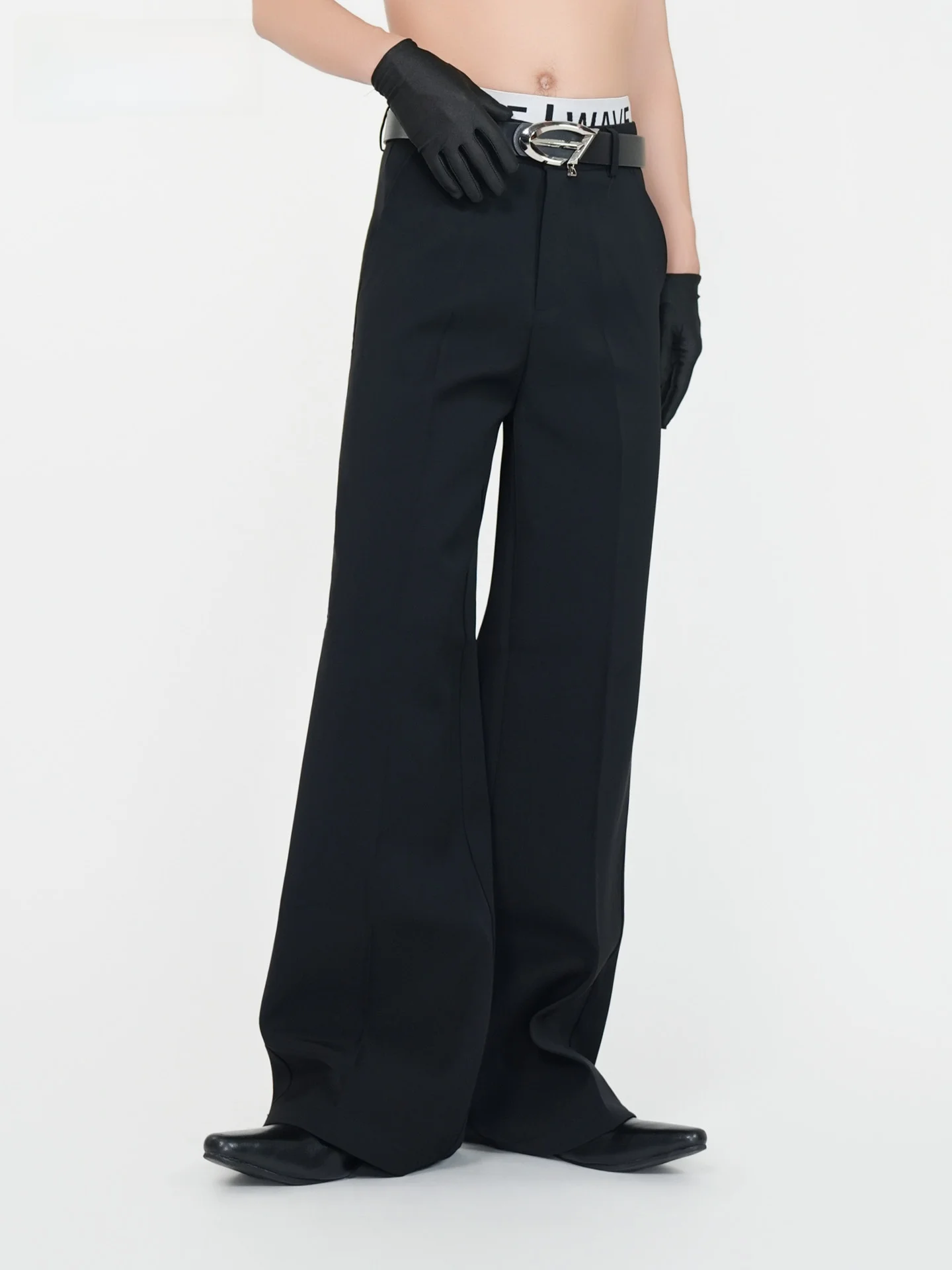 

Мужские повседневные брюки VE2 Basic: прямые, широкие, универсальные, для города, на все сезоны, модные, в городском стиле, из полиэстера