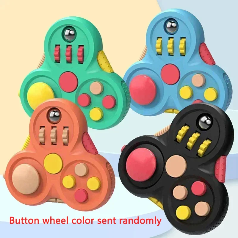 Creative Rotating Magic Adult Antistress Fidget Toy Autism ADHD Stress Relief Fingertip Toys For Kids Fidget Gift