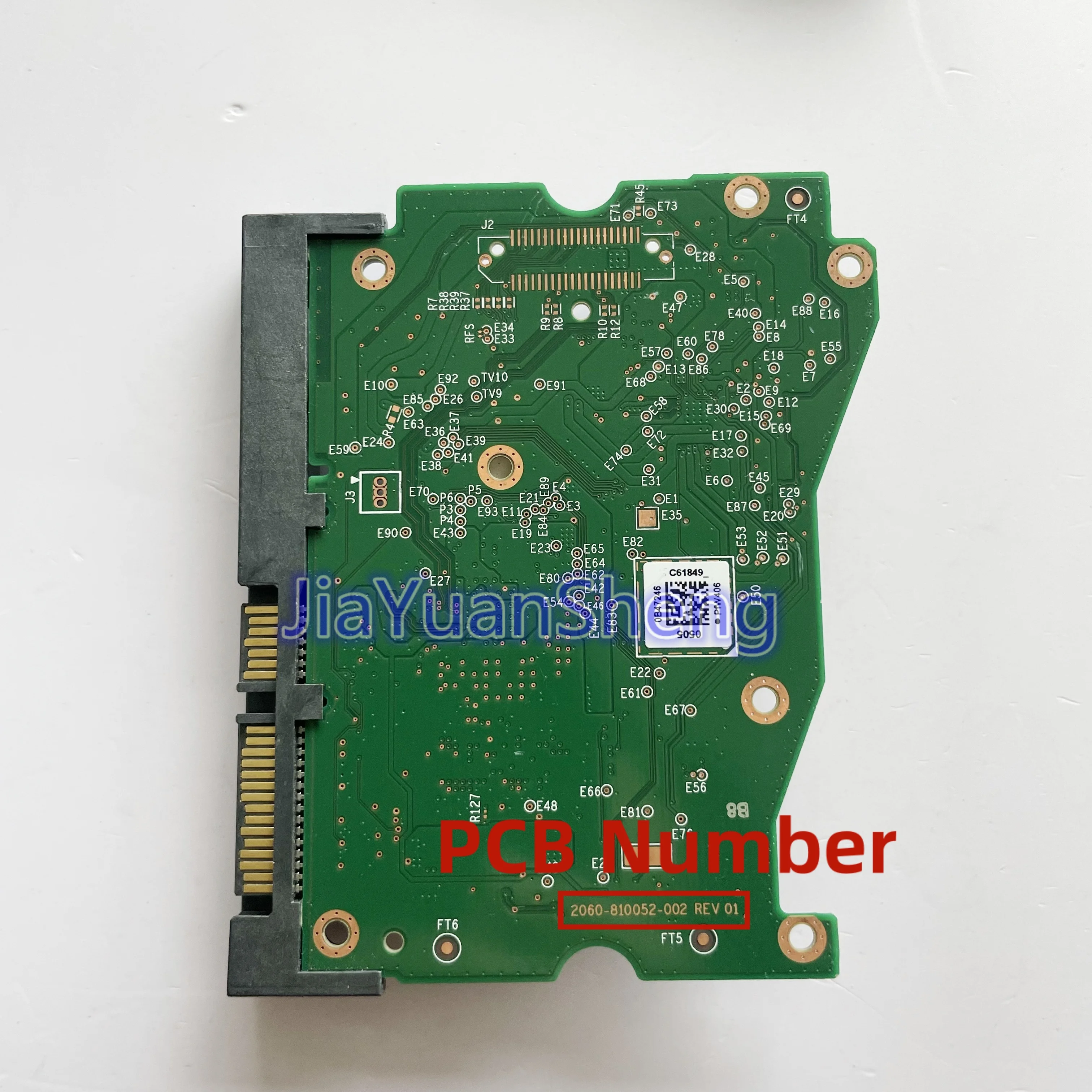 웨스턴 디지털 하드 드라이브 PCB 2060-810052-002 REV P1 / 0B47246 2060-810052-001 REV P1 0B47216