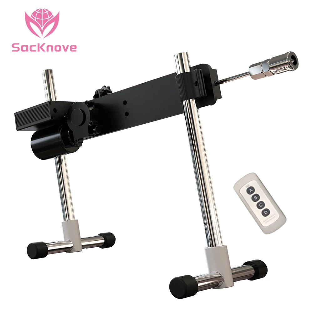 SacKnove Wholesale Remote Control Thrusting Telescopic Dildo Automatic Push Pull Machine Gun Sex Toy for Women Adult Men