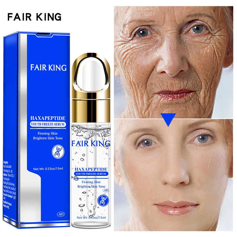 NEW FAIR KING Tea Tree Hyaluronic acid Snail Plant Extract Face Serum Whitening Blemish Serum Ampoules Anti-acne Rejuvenation