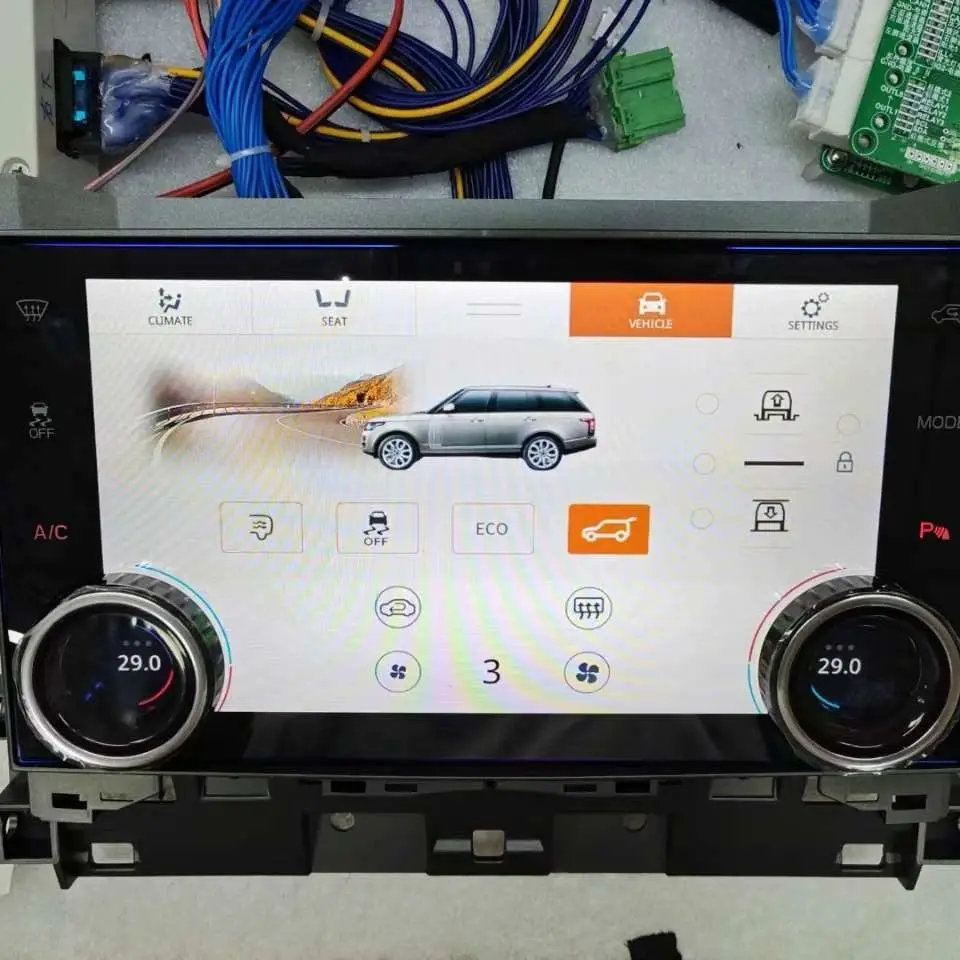 for Range Rover V8 L322 2002-2009 Air Conditioner LCD Display Touch Screen 1920*1080 New Android 12