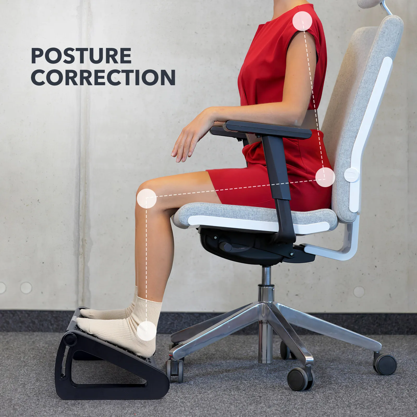 인체공학적 책상 아래 발받침대 높이 조절 가능 각도 조 - Footrest Under Desk 리뷰 및 가격