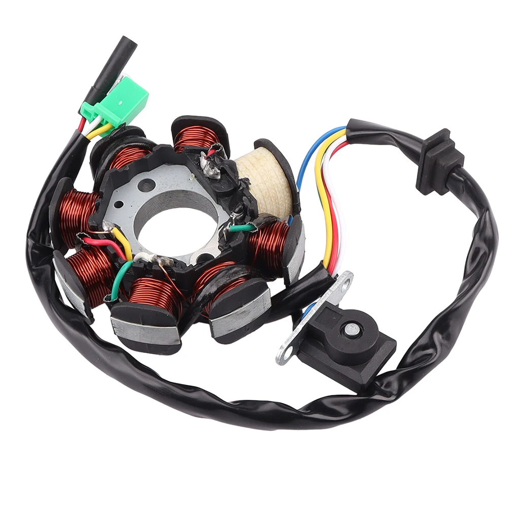 1Pc Motorcycle Ignition Stator Magneto Coil For GY6 49cc 50cc 110cc 125cc 150cc 139QMB 147QMD 152QMI 157QMJ Scooter Moped