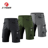 X-TIGER Cycling Mountain Shorts Bike Multi-Pockects Breathable Loose Road MTB Trouser Outdoor Sports Waterproof Cycling Pants
