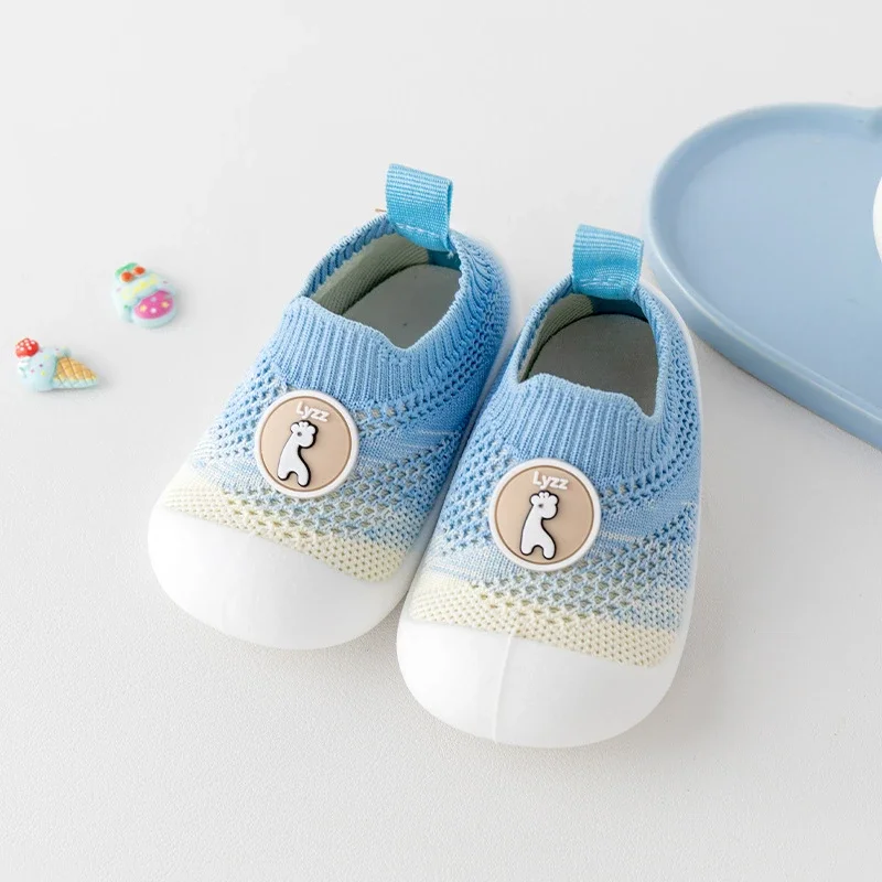 Modische neue Gradient Baby Kleinkinds chuhe für Frühling und Herbst weiche Sohle Anti-Rutsch-Babys chuhe