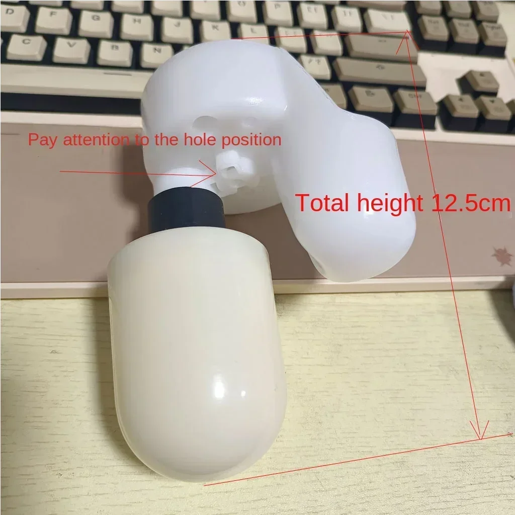 1 قطعة كرسي تدليك الرقبة رئيس تدليك كرة تدليك الارتفاع الإجمالي مع ثقب 12.5 سنتيمتر