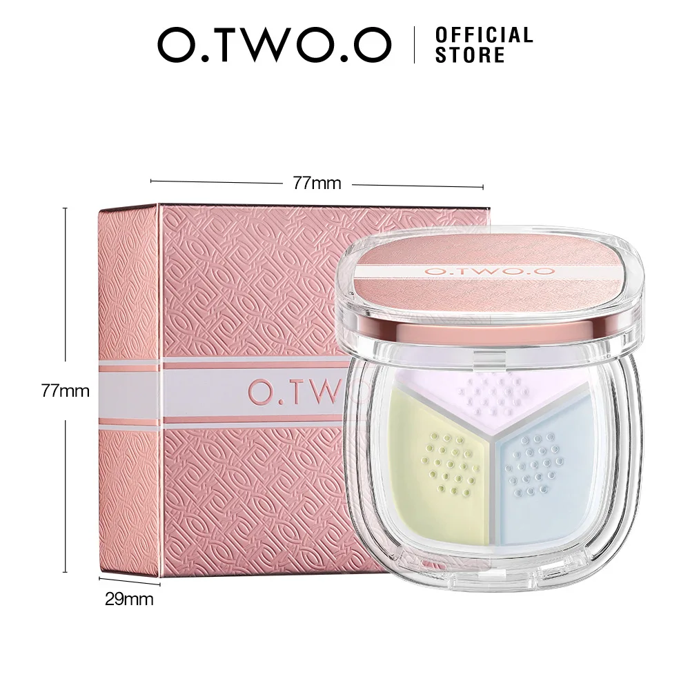 Premium Soft Blur Finishing Powder 3g Brightening Tone Lock Makeup Long Wear Portable Loose Powder For Cushion BB Makeup
