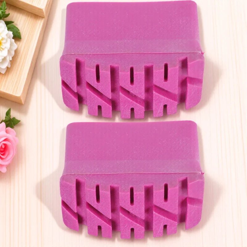 2 قطعة مكافحة زلة سلم قدم حامي منصات ارتداء مقاومة أغطية مطاطية آمنة عدم الانزلاق الحصير اكسسوارات طوي سلم غطاء للقدم #6