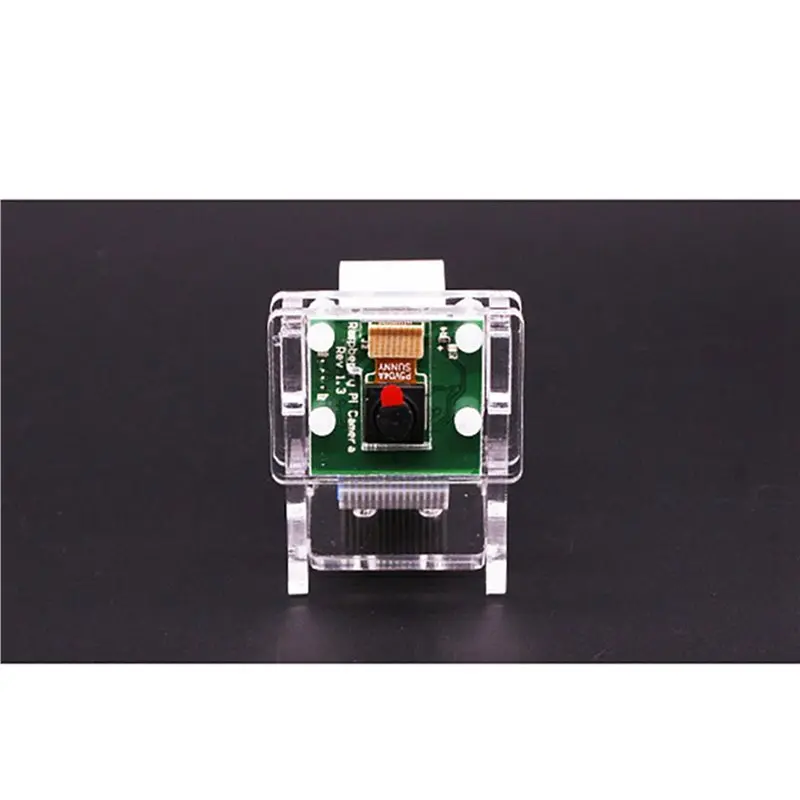 【SURPISE】2X Camera Housing Bracket Highly Transparent Acrylic For Raspberry Pi Official Camera