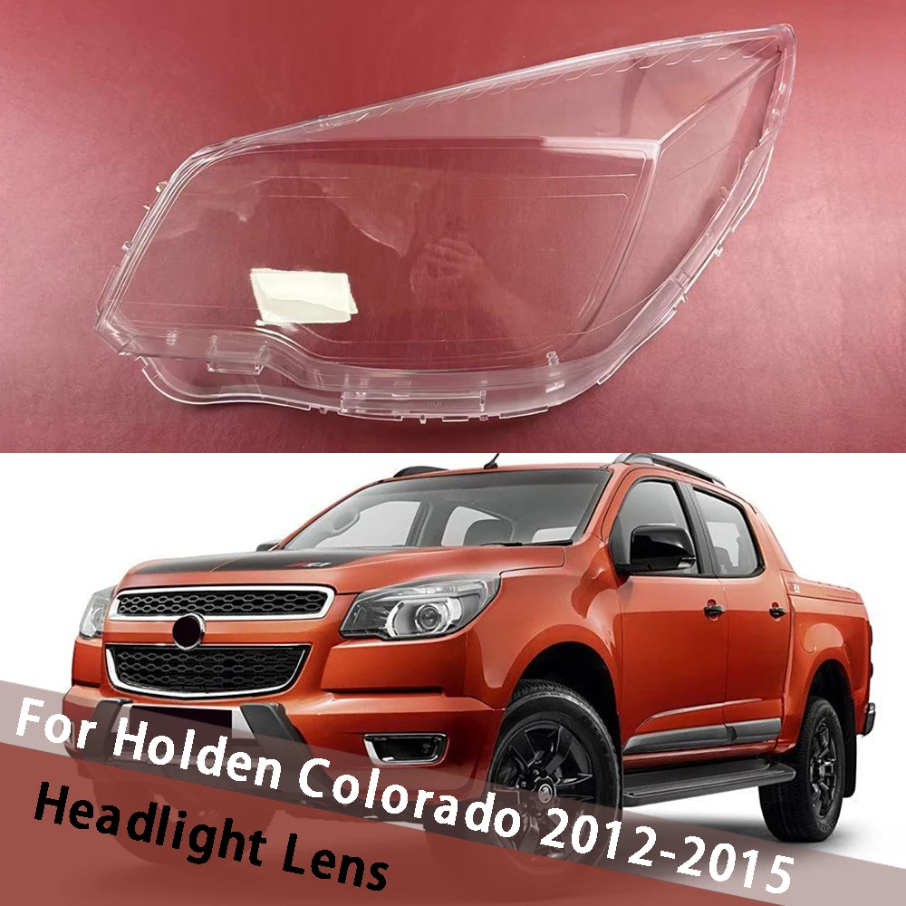

For Holden Colorado 2012 2013 2014 2015 Headlamp Cover Head Lamp Lampshade Headlight Housisng Front Clear Shade Shell Plexiglass