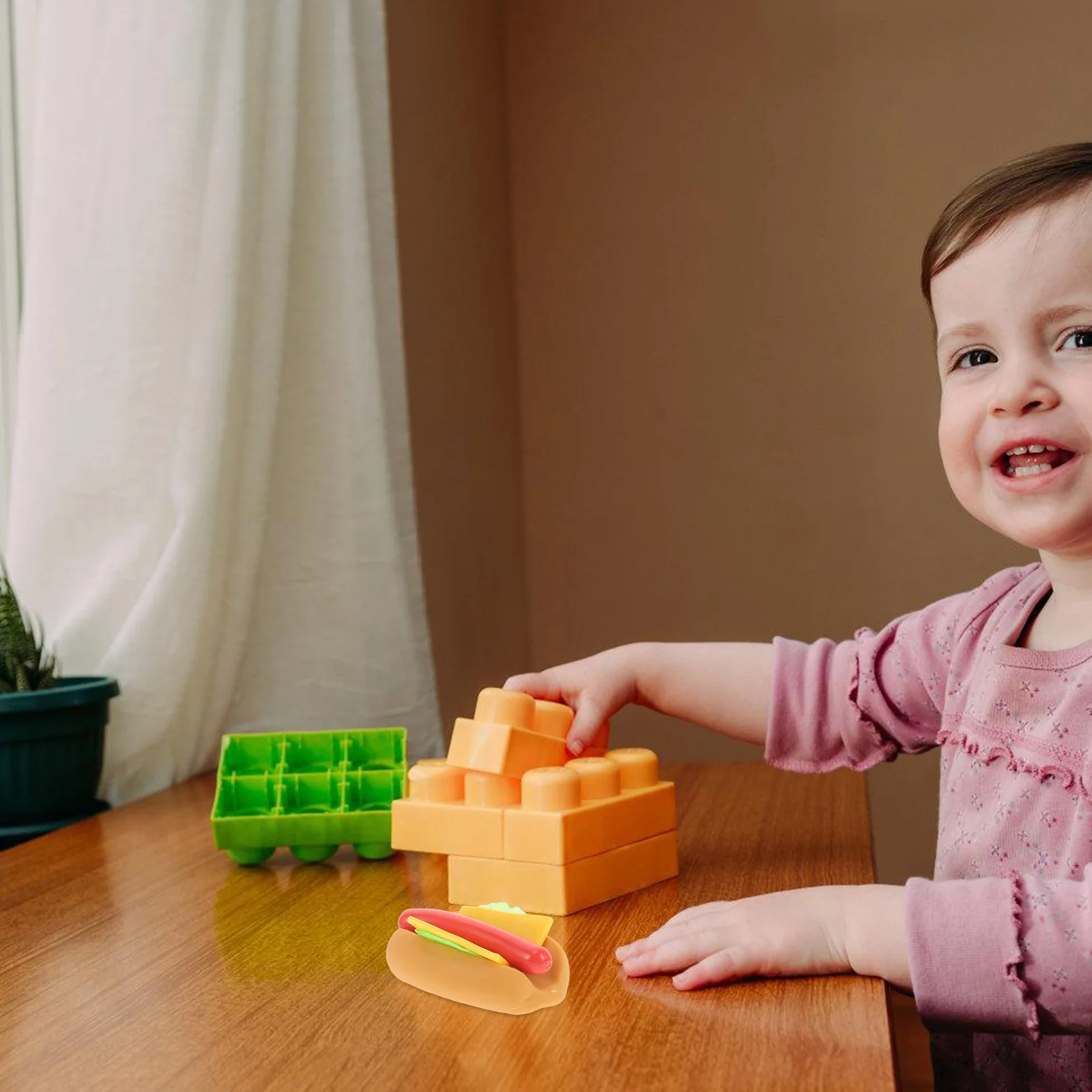 Hot Dog Squeeze Creative Fidget Plaything For Kids Stress Relief Funny Kawaii Sensory Fake Food Party Favors Decorative