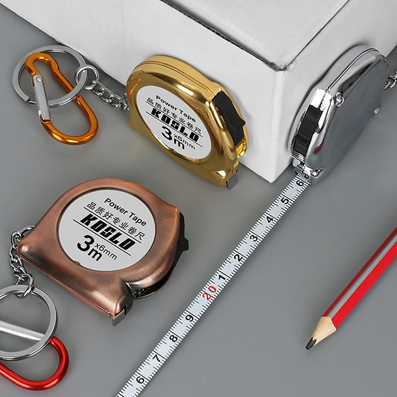 3M Portable Mini Tape Measure Delicate Small Household Measuring Tape Retractable Key Chain Tape Measure Mini Measuring Tools