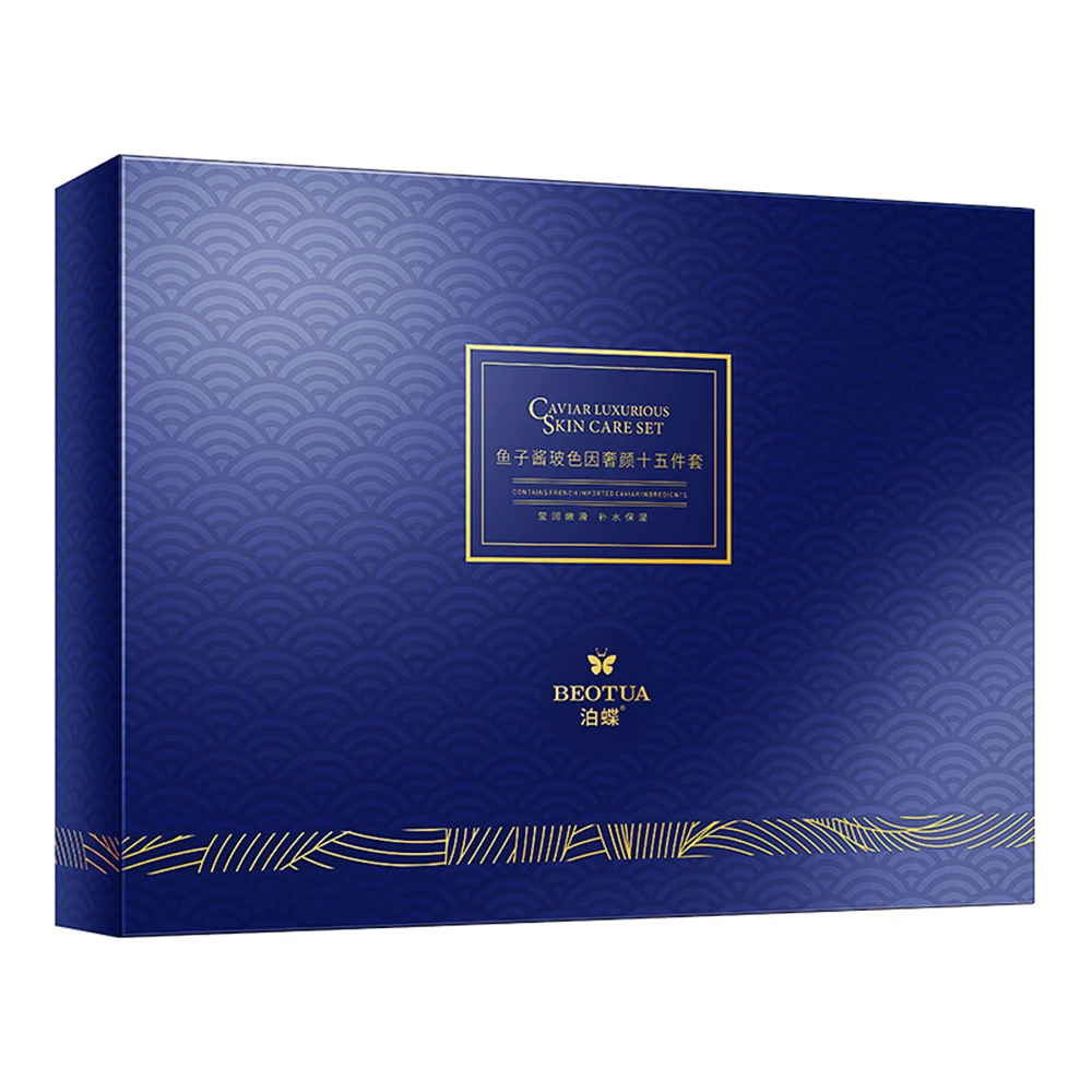 Gezichtsverzorging set met box kaviaar essence face serum 15pc set hydraterende huidverzorging kit beauty health koreaanse gezichtsverzorging