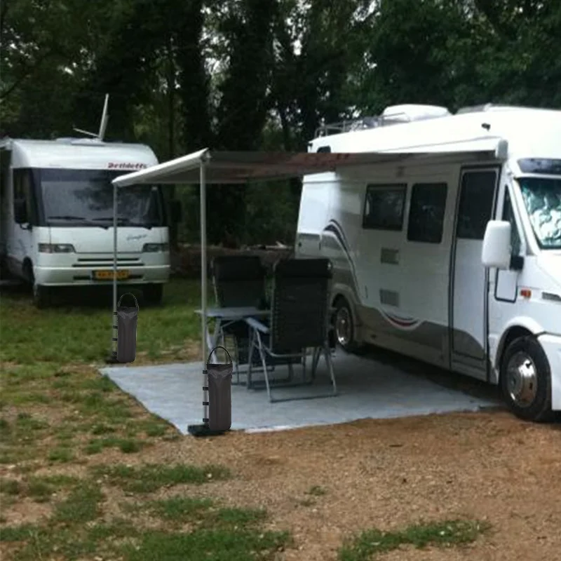 2Pcs Zelt Gewichte Sandsack RV Outdoor Baldachin Gewicht Tasche Wiederverwendbare Leere Gewichtung Sandsack Mit Griff Baldachin Festen Sandsack