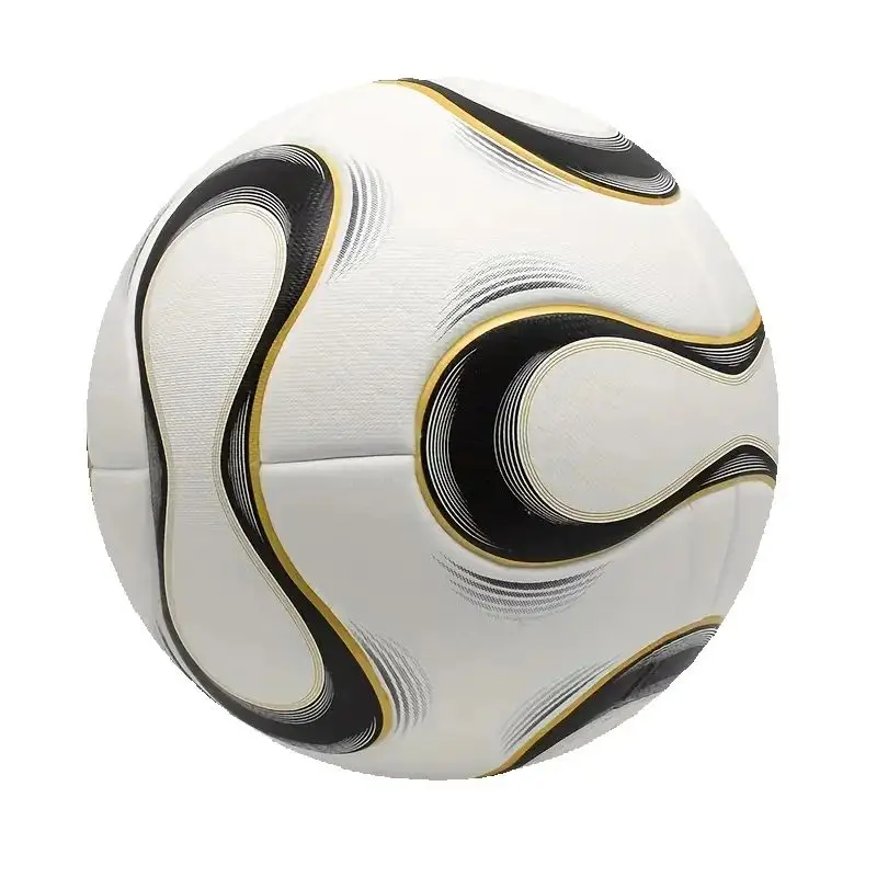 Piłki nożne wysokiej jakości z 2006 roku, oficjalny rozmiar 5, materiał PU, bezszwowe, do meczów drużynowych na świeżym powietrzu, do treningu, piłka do gry w piłkę nożną, ballon de foot.