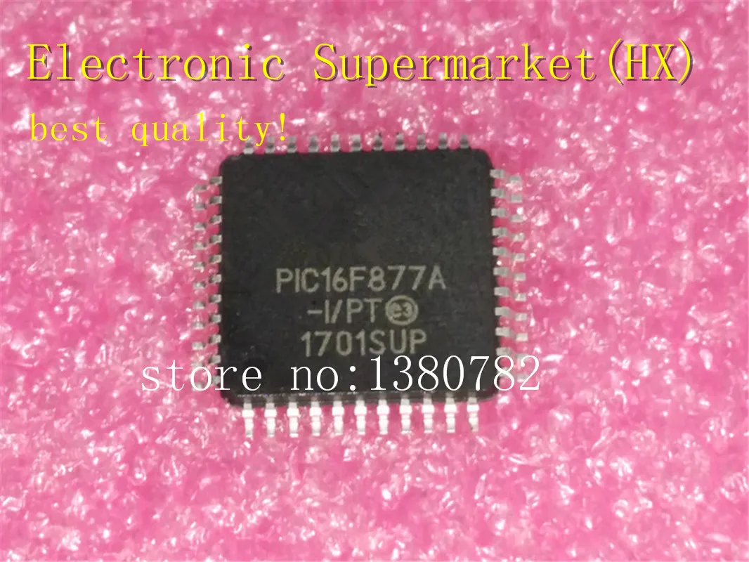 

Free Shipping 5pcs-100pcs PIC16F877A-I/PT QFP-44 New original IC In stock!