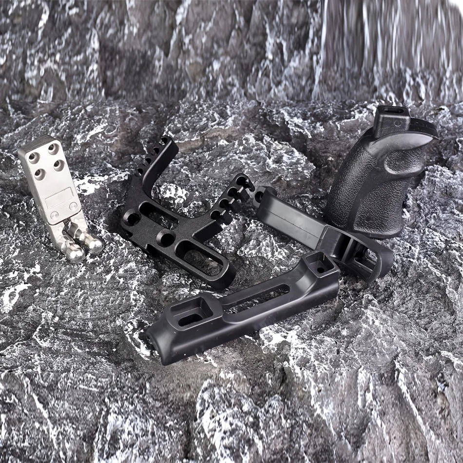 مجموعة ملحقات الصيد الخارجية الاحترافية - مجموعة أدوات DIY مكونة من خمس قطع. ملحقات تجميع المقلاع المحمولة متعددة الوظائف