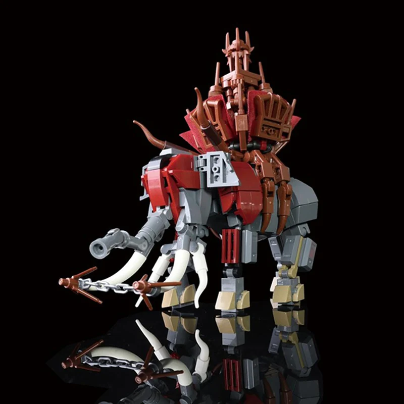 Creators Animal Series Model MOC Building Bricks Great Elephant Modular Technology Gifts Holiday Assemble Children Toys Suit