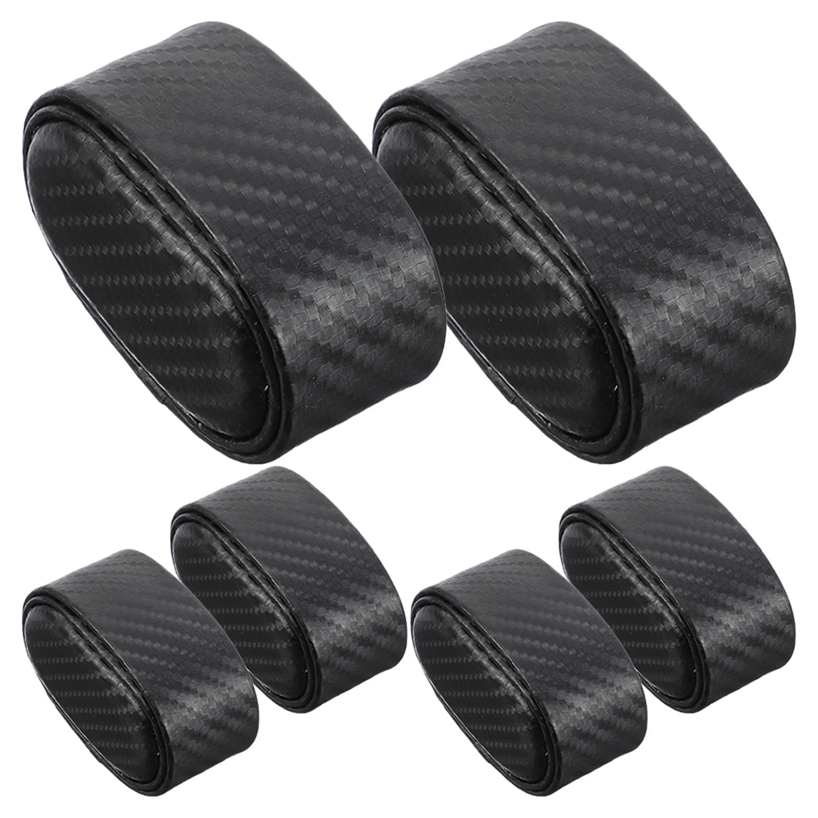 

Набор из 6 подушек для часов из углеродного волокна с мягким губчатым наполнителем, подставки для демонстрации ювелирных изделий, держатели для браслетов, органайзеры-протекторы