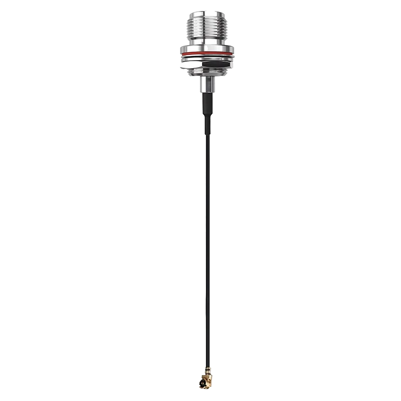 N-type female adapter cable, suitable for FRP antenna 0.1m long IPEIX (U. FL) version