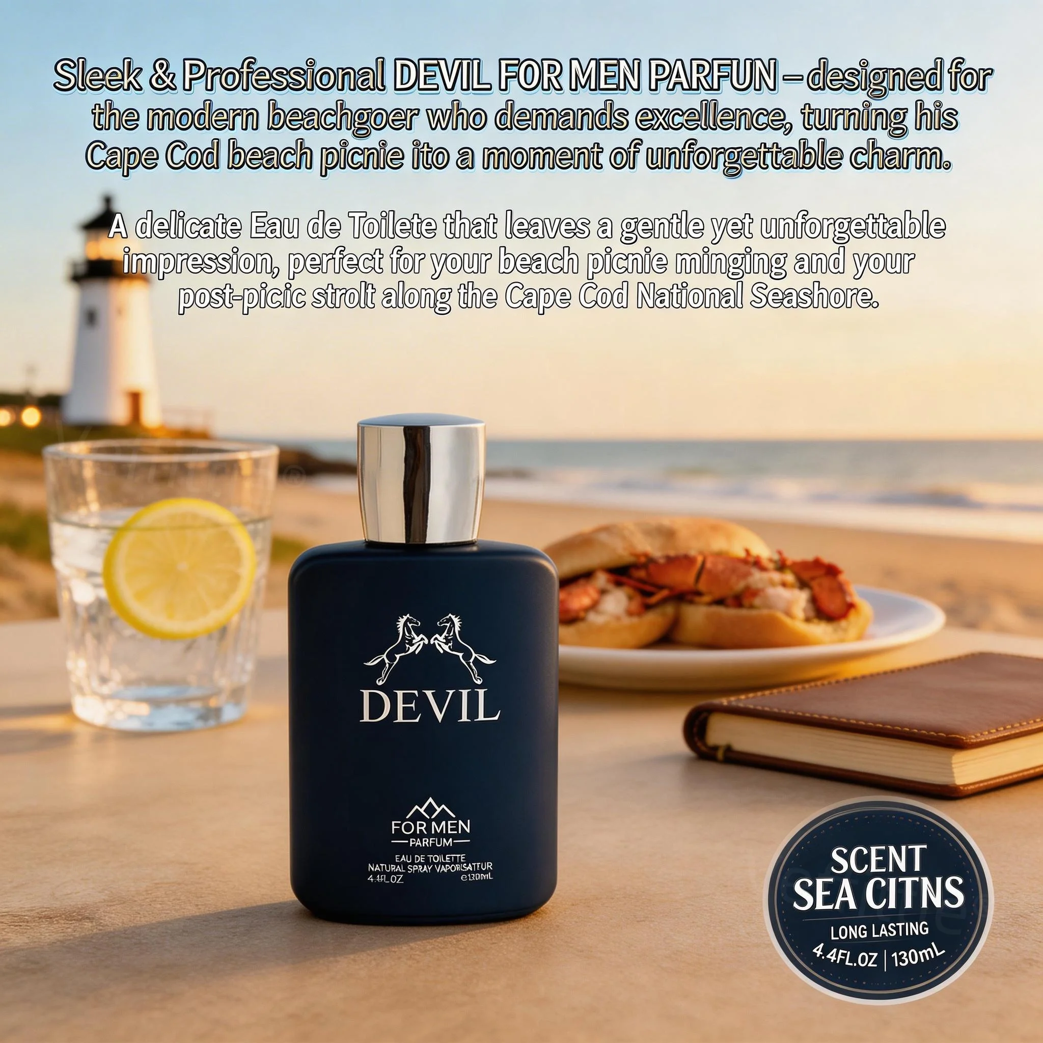

Daily Soft Musk Men Fragrance 130ML 4.4oz, All Day Fresh Gentle Blend, Home Wear, Premium Gift for Relaxed Days, Indoor Leisure