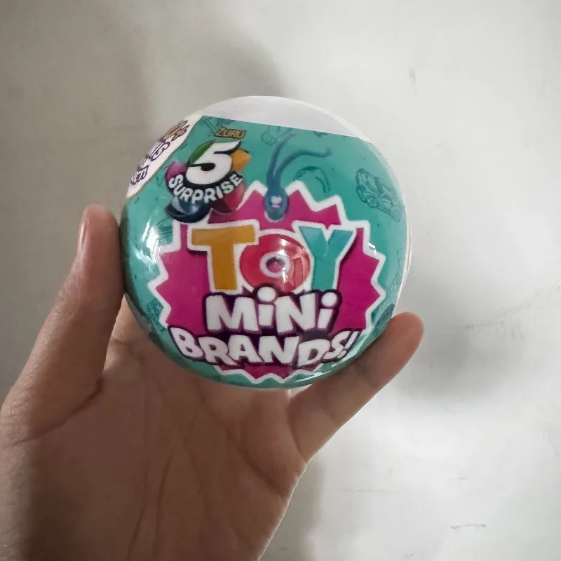 Mini Brands Figuras en Miniatura Bola Sorpresa Carrito de Supermercado Snacks Caja Misteriosa Juguetes Coleccionables Adornos Regalos